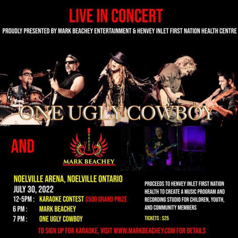 Henvey Inlet First Nation - Ugly Cow Boy Live in concert