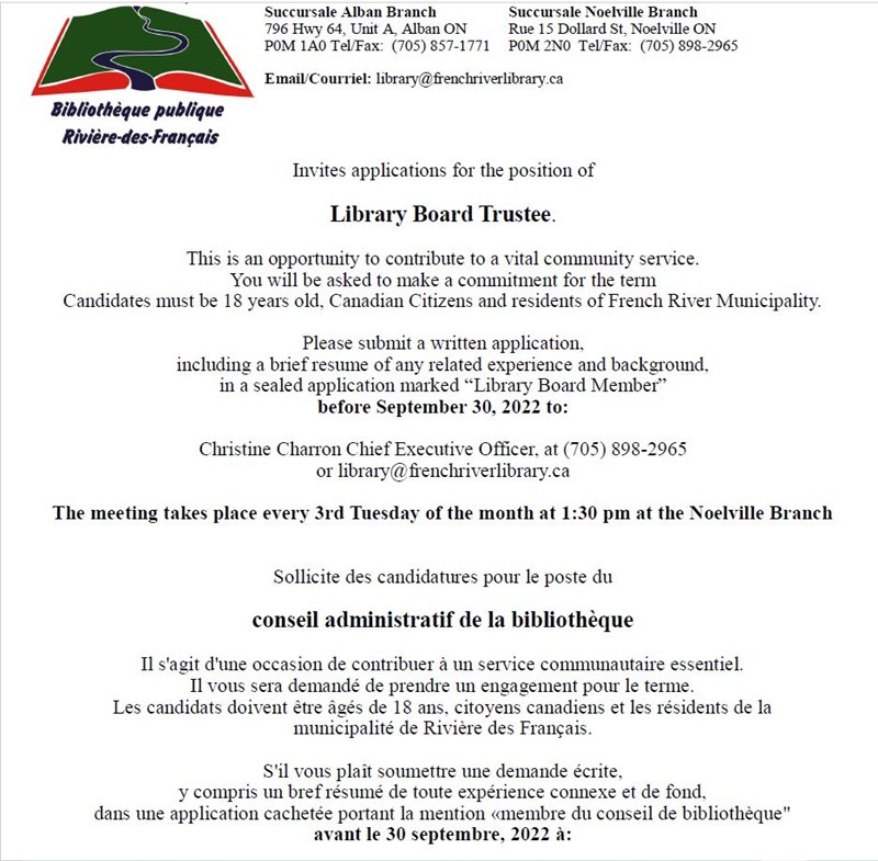 Library Board Trustee