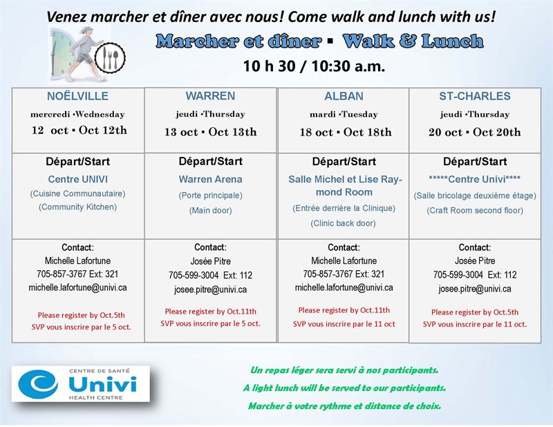 Walk & Lunch