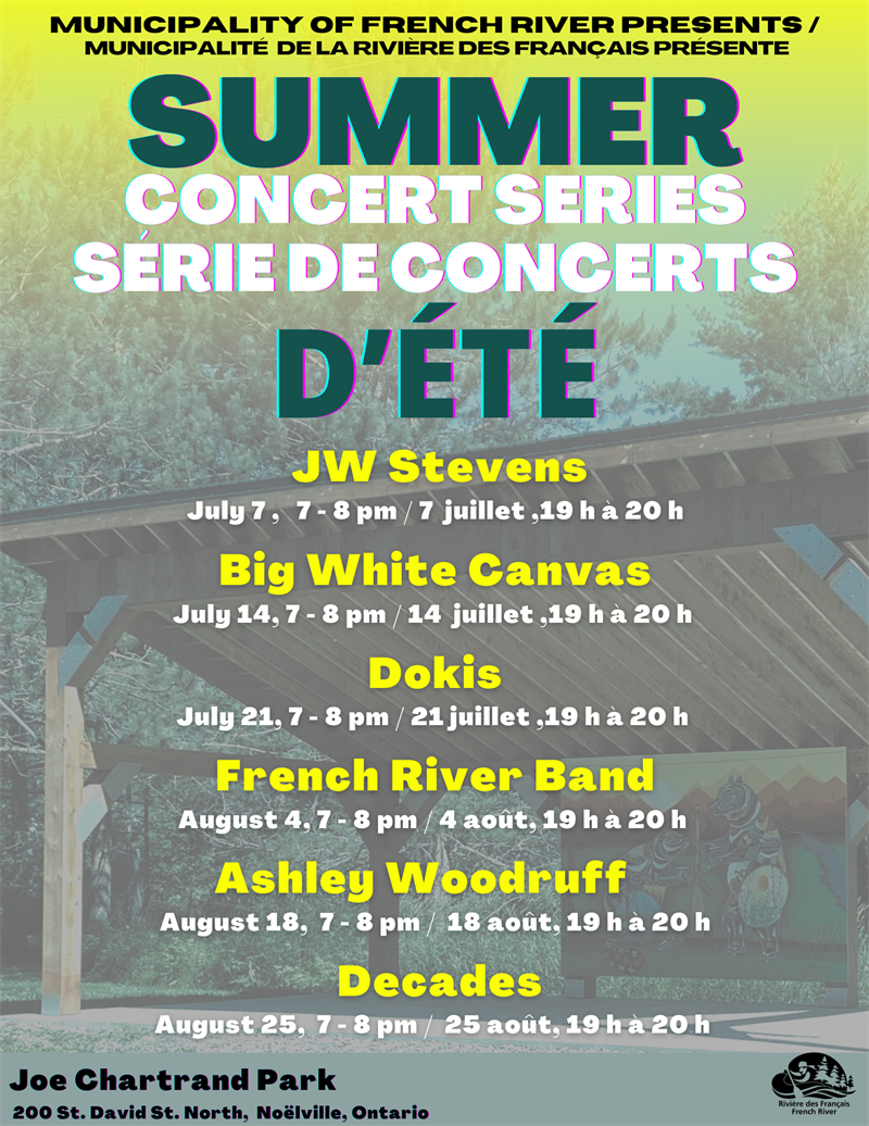 Summer Concert Series - French River Band