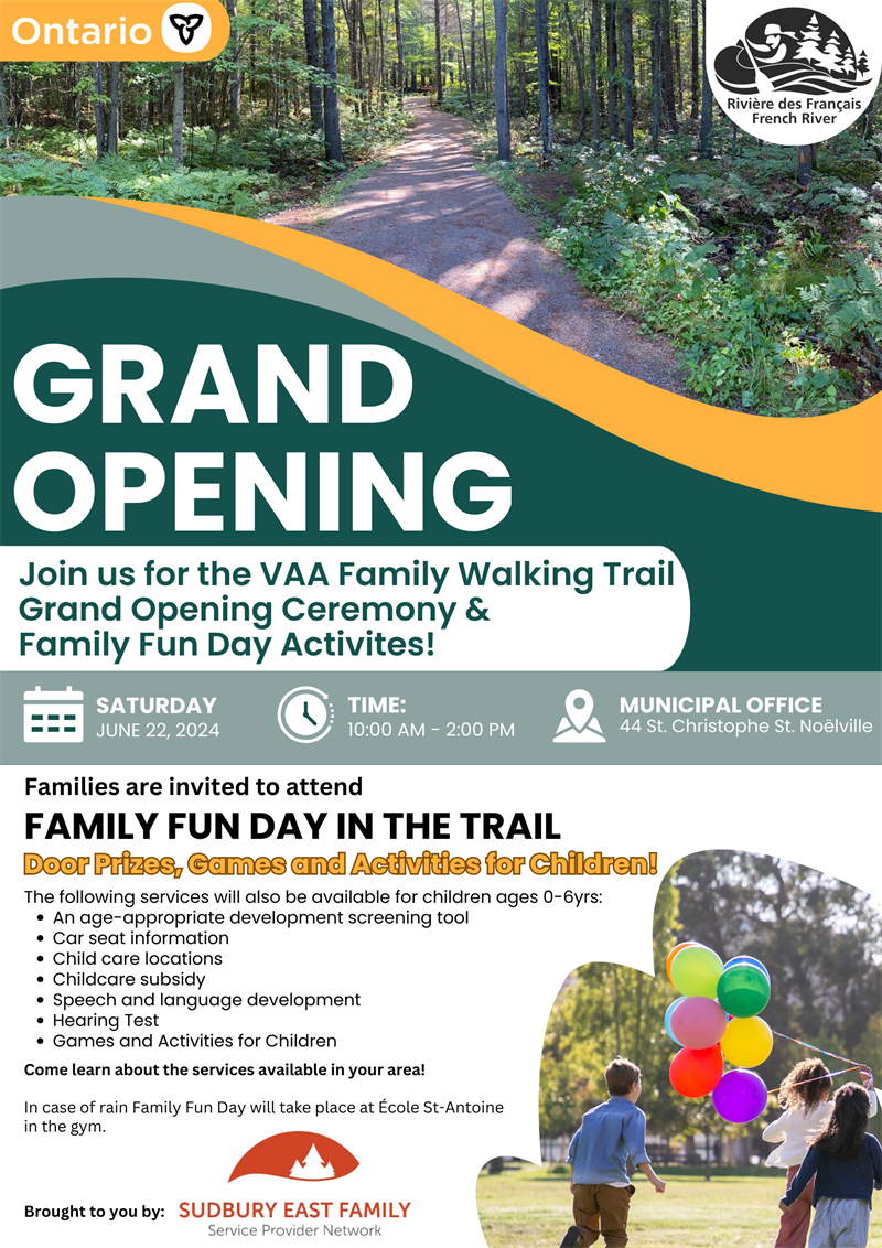Grand Opening - VAA Family Walking Trail