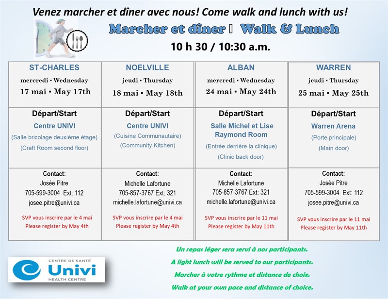Walk & Lunch (Noelville)